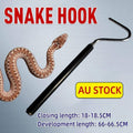Telescopic Snake Hook in Stainless Steel, Extends to 66.5 cm
