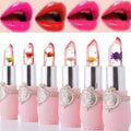 Temperature Colour Changing Jelly Flower Lipstick - Purple - view 5
