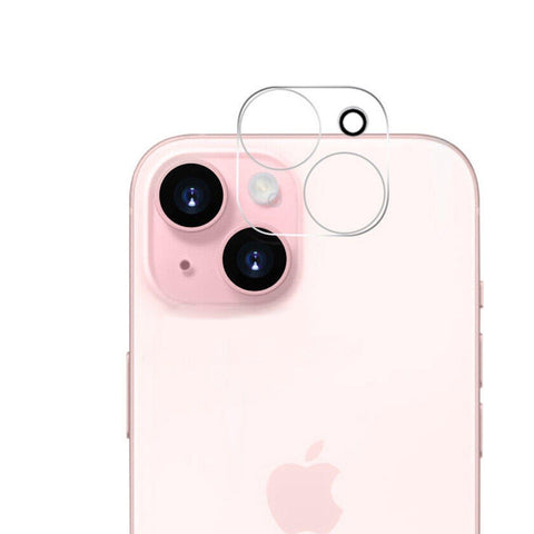 Tempered Glass Camera Lens Protector, Pack of 2 - iPhone 15 and 15 Plus