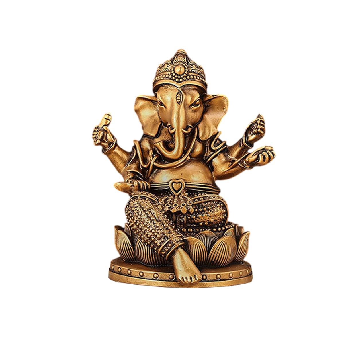 Thai Elephant Resin Ornament for Home, Office and Desktop Zen Decor - view 2