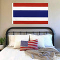 Thailand Flag 150 x 90 cm, Outdoor and Indoor Polyester Flag with Metal Grommets - view 4