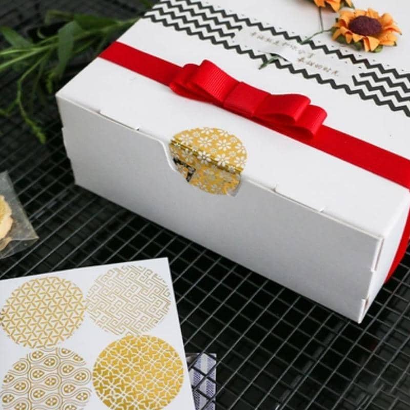 Thank You Sticker Rolls - Style 12, 12 x Pack of 5 - view 4