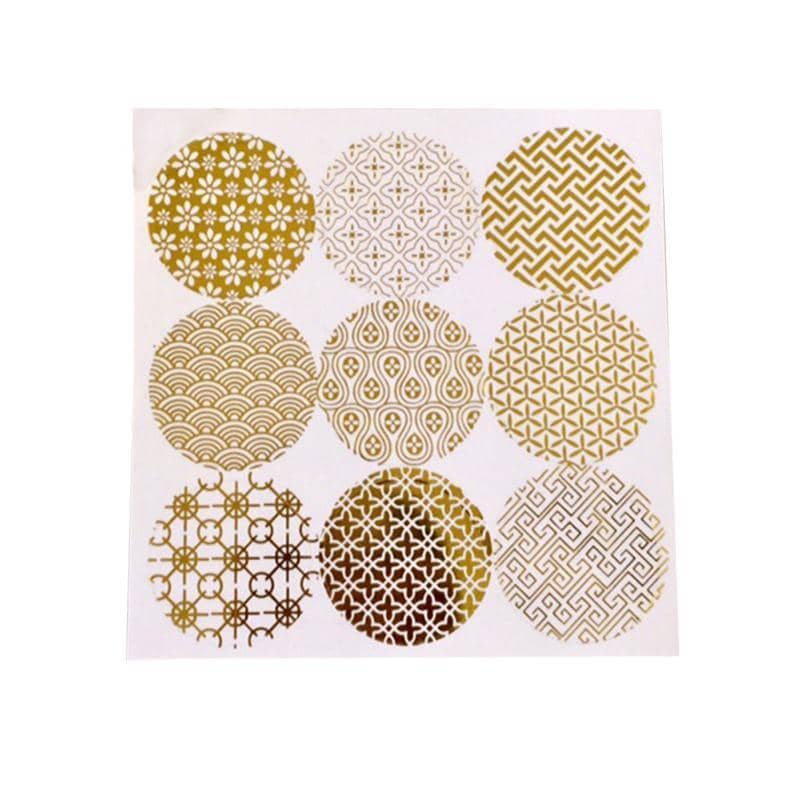 Thank You Sticker Rolls - Style 6, 12 x Pack of 5