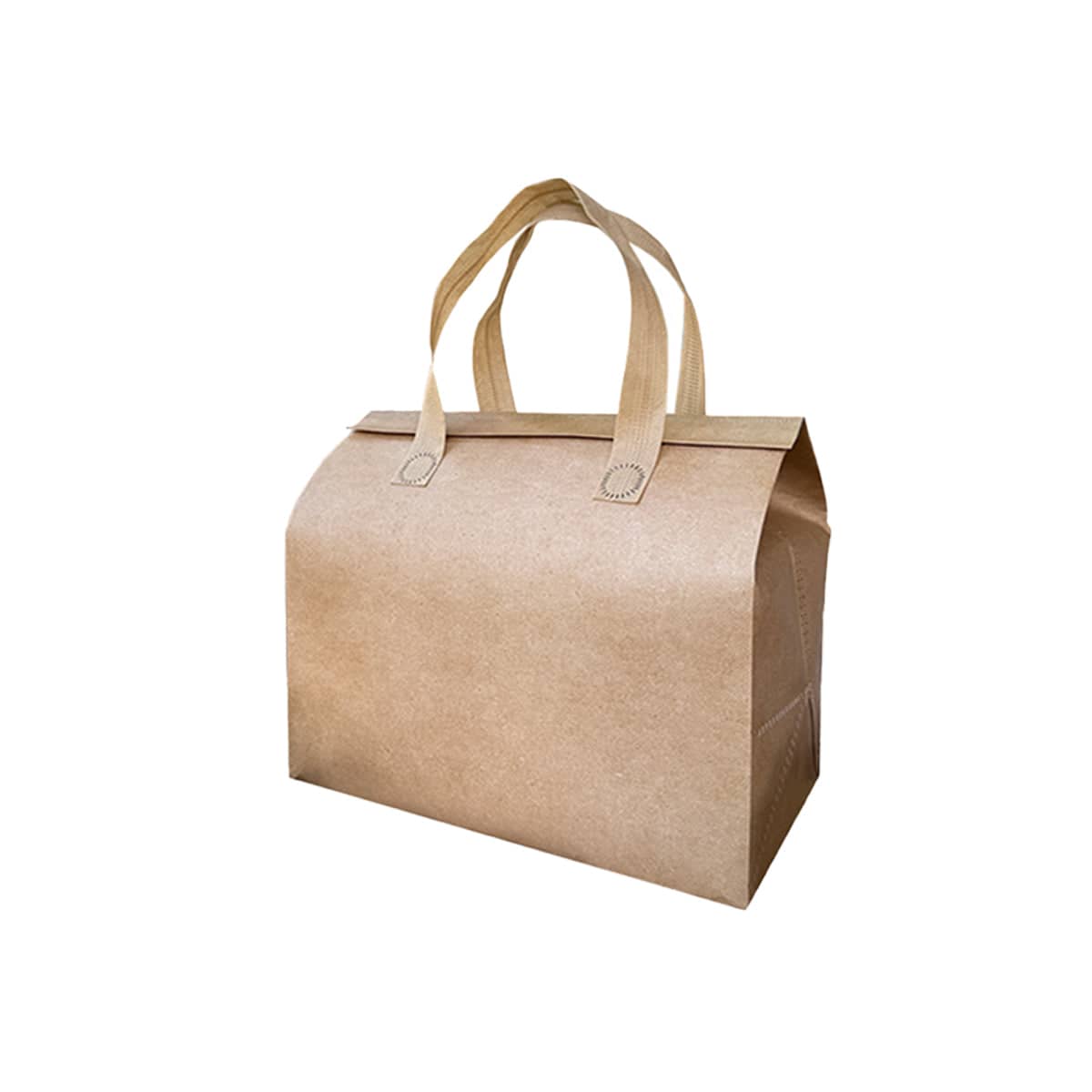 Thermal Insulated Takeaway Bags with Handles, Pack of 50 - Large (26 x 26 x 17 cm)