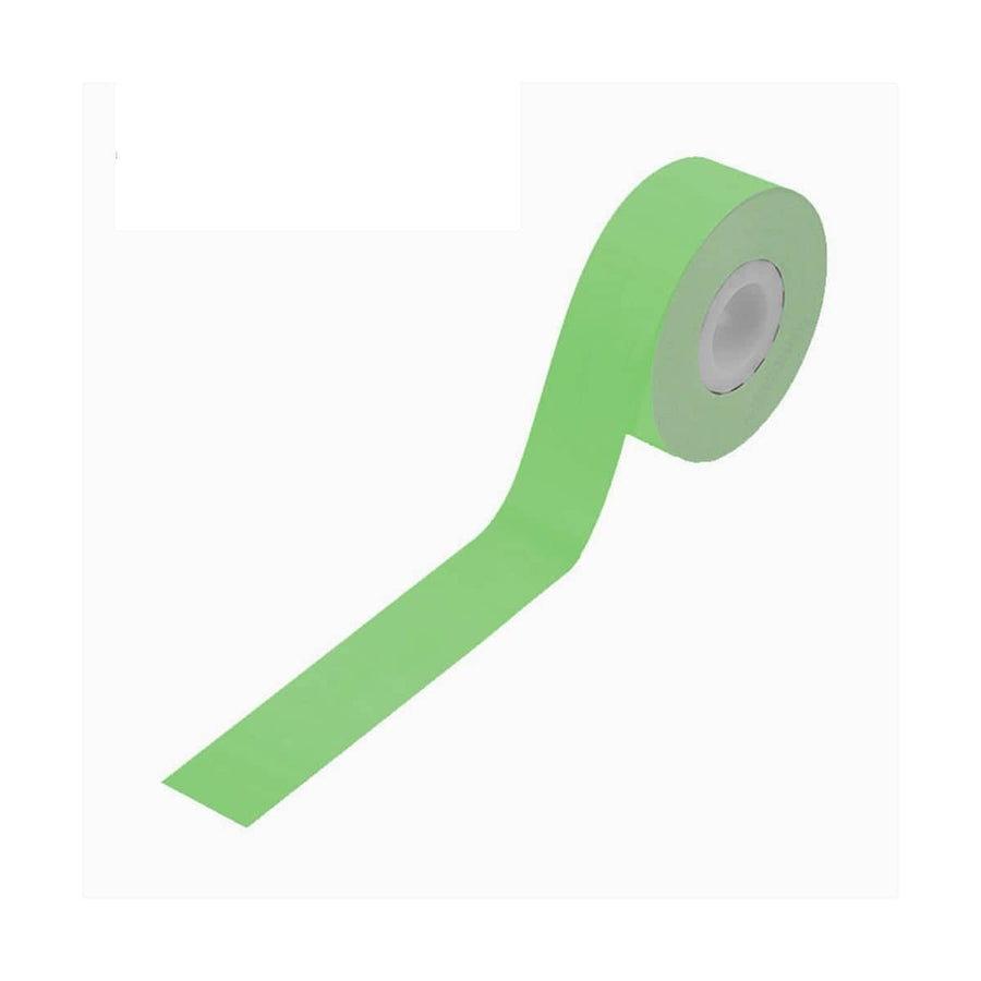 Thermal Label Paper Rolls, 15mm x 4m, Pack of 2 - Light Green