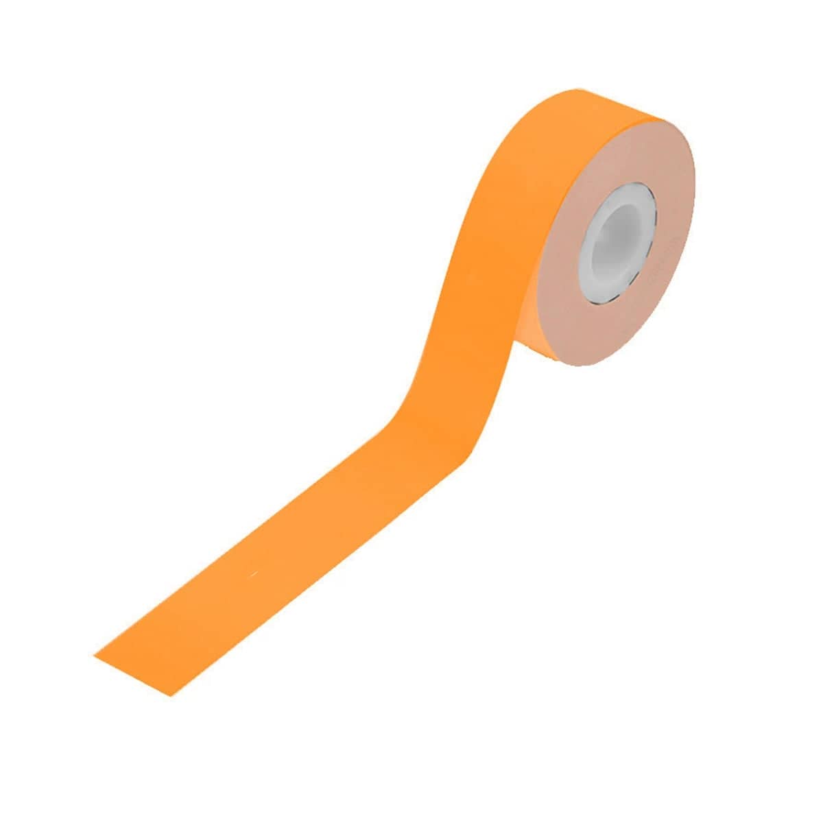 Thermal Label Paper Rolls, 15mm x 4m, Pack of 2 - Orange