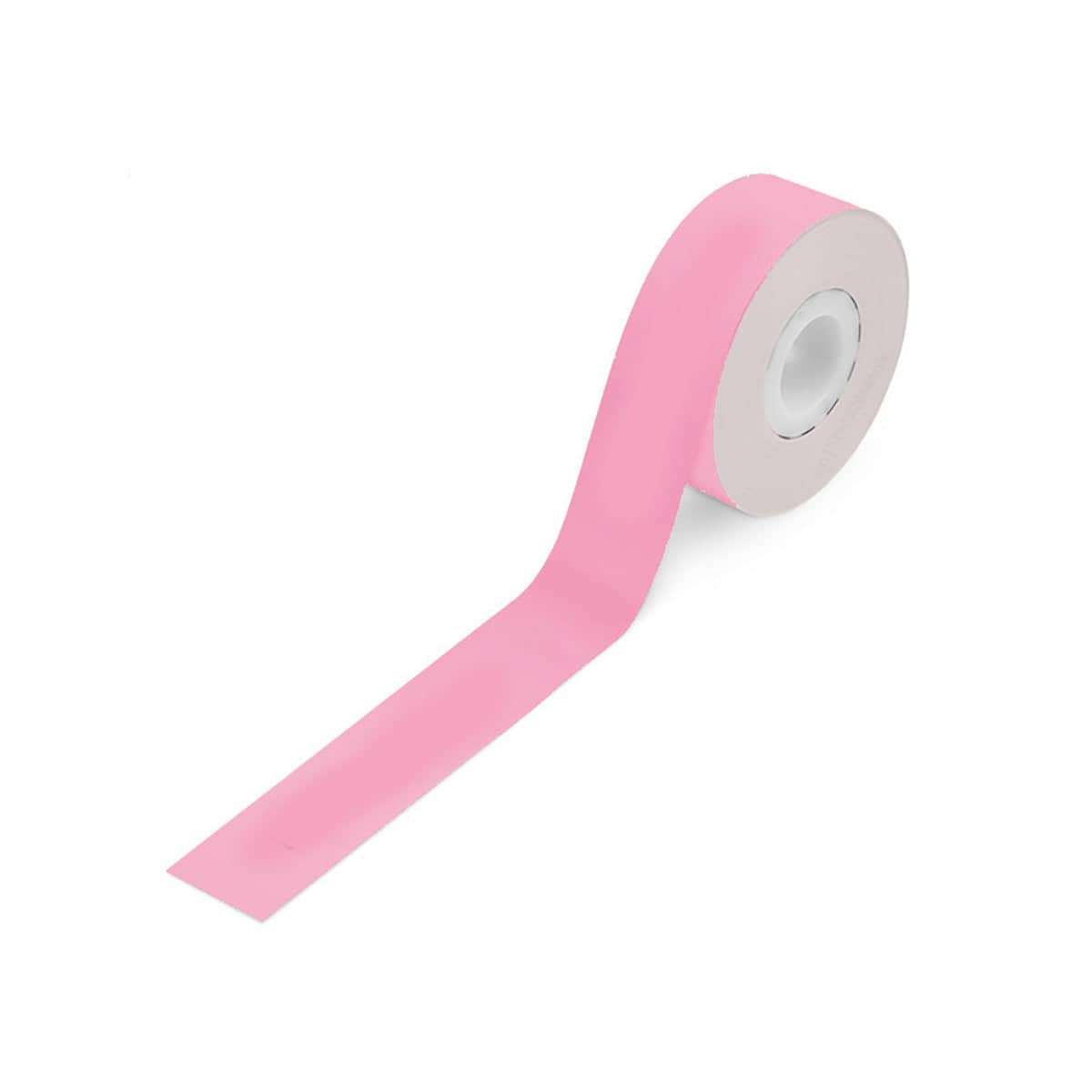 Thermal Label Paper Rolls, 15mm x 4m, Pack of 2 - Pink