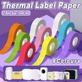 Thermal Label Paper Rolls, 15mm x 4m, Pack of 2 - Yellow - view 2