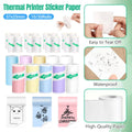 Thermal Sticker Paper Rolls 57 x 25 mm for Portable Printers - Number 1 - view 2