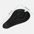 Thick Gel Bike Seat Cover with 3D Memory Foam - Black - view 4