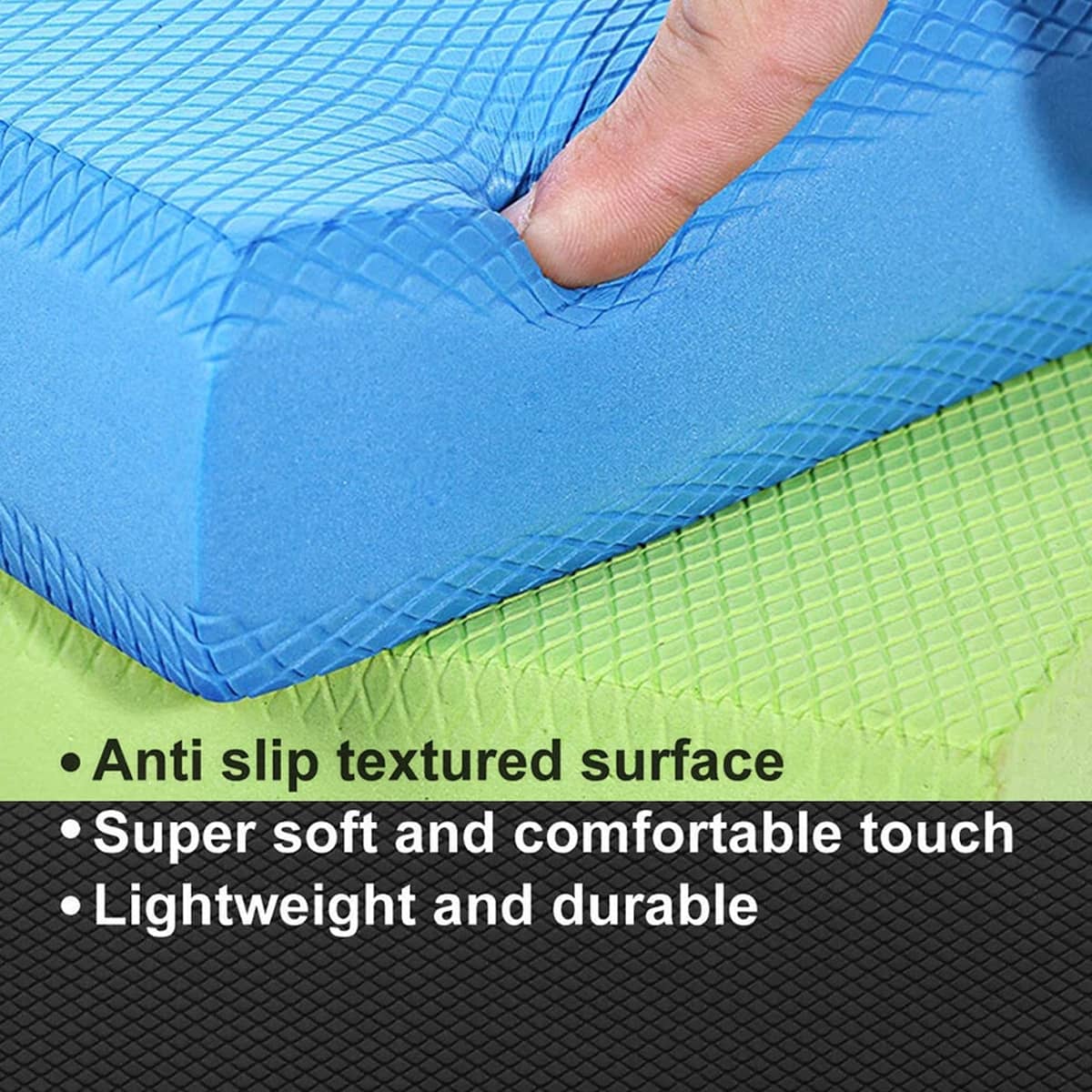 Thick Kneeling Mat, 6 cm Anti-Slip Foam Pad for Yoga and Home Gym - view 4