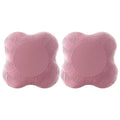 Thick Yoga Kneeling Mats for Knees and Elbows, Set of 2 - Pink
