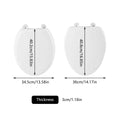 Thickened EVA Soft Toilet Lid and Seat Cover Washable Reusable Comfortable - U Shaped - view 4