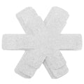 Thickened Felt Pan Protector Mats, Set of 12 - White