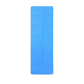 Thickened Folding Yoga Mat 4 mm, Portable Floor Nap Mat - Light Blue