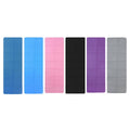 Thickened Folding Yoga Mat 4 mm, Portable Floor Nap Mat - Light Blue - view 3