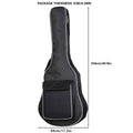 Thickened Guitar Gig Bag Backpack for 41 Inch (104 cm) Acoustic Guitars, Black - view 3