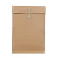 Thickened Kraft Paper File Bag with String Tie, Pack of 100 - view 2