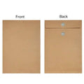 Thickened Kraft Paper File Bag with String Tie, Pack of 100 - view 4