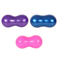 Thickened Peanut Shape Yoga Pilates Ball Anti Burst Stability Trainer with Pump - Pink - view 3