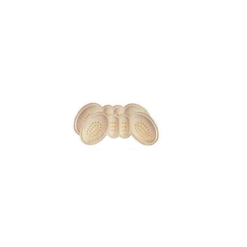 Thin Heel Grip Pads for Shoes, 1 Pair - Beige