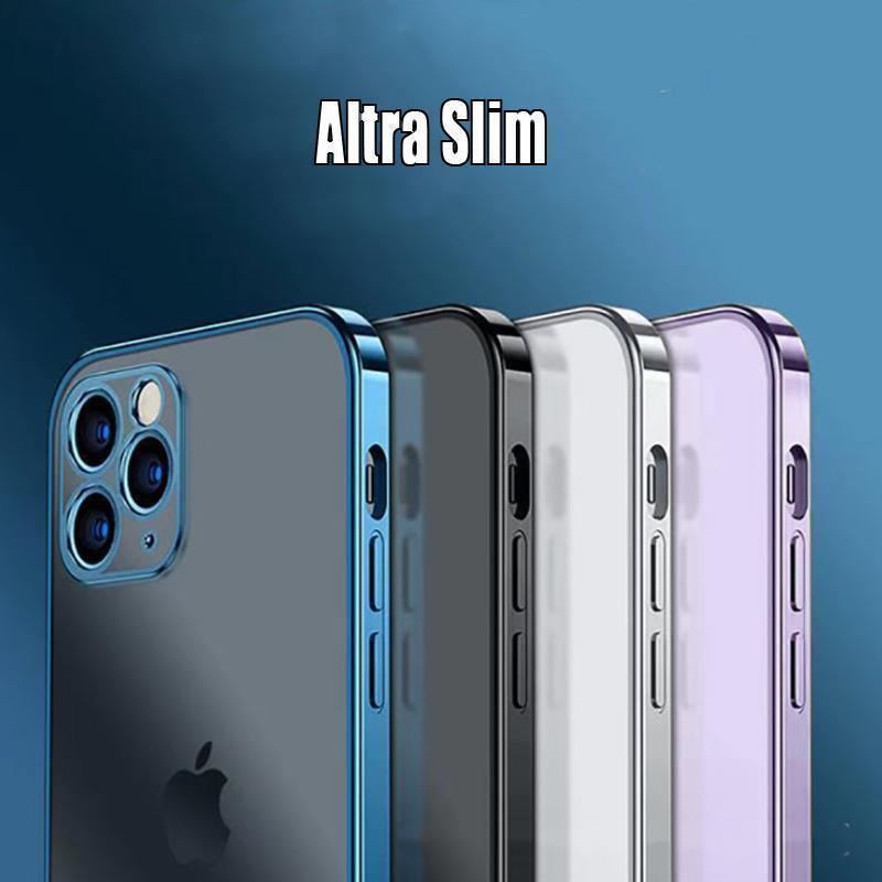 Thin Matte Clear Shockproof Phone Case for iPhone 12 Pro - view 13