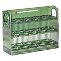 Three-Layer Egg Storage Box - Green, 30 Egg Capacity