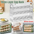 Three-Layer Egg Storage Box - Green, 30 Egg Capacity - view 2