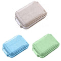 Three Layer Folding Pill Box with 8 Compartments - Blue - view 3