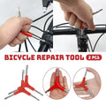 Three Prong Hex Socket Bike Repair Tool for Mountain Bike Maintenance, Pack of 2