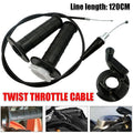 Throttle Housing Hand Grip with 120 cm Cable for 110cc to 250cc Dirt Bikes and Quads