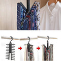 Tie and Scarf Hanger 360 Degree Rotating with 20 Hooks for Closet Organisation - view 5