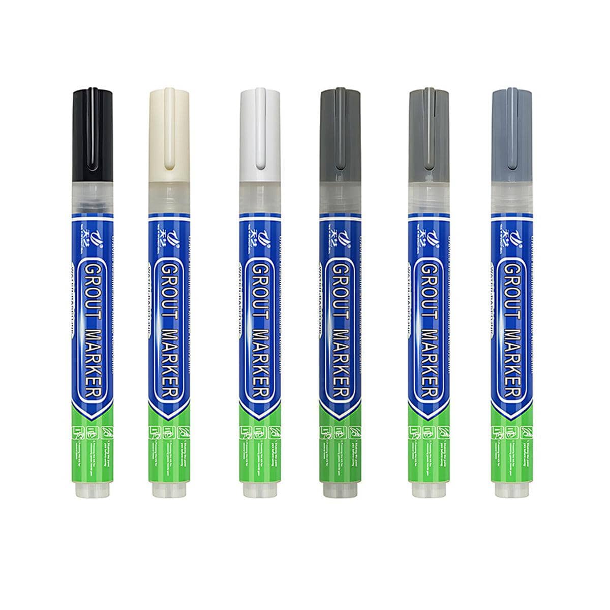 Tile Grout Repair Pen, Wall Gap Refresher Marker - Dark Grey - view 3