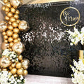 Tinsel Curtain Backdrop 1x2m Shimmer Party Decoration - Green - view 4