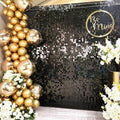 Tinsel Curtain Backdrop 1x2m Shimmer Party Decoration - Rose Red - view 4