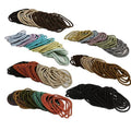 Tiny Elastic Rope Hair Ties for Girls, Pack of 100 - Brown, Beige and Caramel - view 3