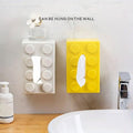 Tissue Box Cover with Building Block Design - Black - view 5