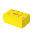 Tissue Box Cover with Building Block Design - Yellow