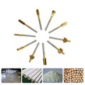 Titanium Mini HSS Router Bits Set of 10 with 3 mm Shank for Rotary Tools - view 5