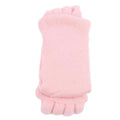 Toe Separator Alignment Socks - Light Pink