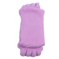 Toe Separator Alignment Socks - Light Purple