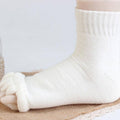 Toe Separator Alignment Socks - Turquoise Blue - view 5