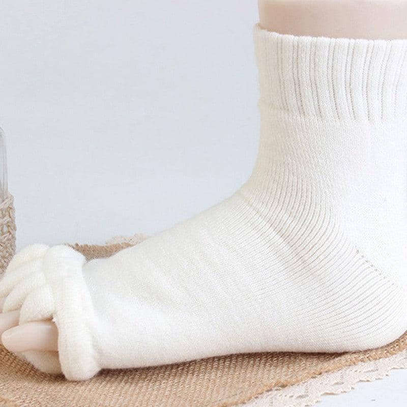 Toe Separator Alignment Socks - Turquoise Blue - view 5