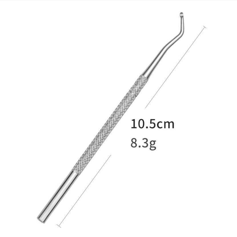 Toenail Clipper with Curved Stainless Steel Blades - Yellow - view 4
