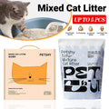 Tofu and Bentonite Clumping Cat Litter, Classic Mixed 1.5mm - 5 x 2.5kg Bags - view 2