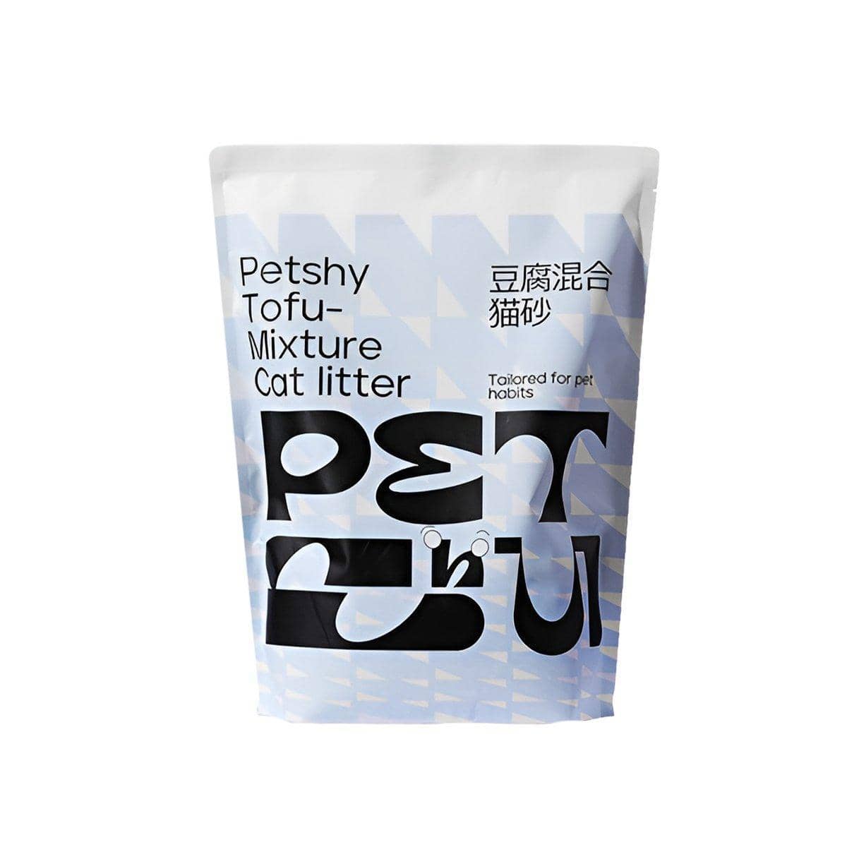 Tofu and Bentonite Clumping Cat Litter, Deodorant Mixed 2.0mm - 1 x 2kg Bag