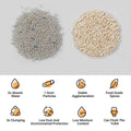 Tofu and Bentonite Clumping Cat Litter, Deodorant Mixed 2.0mm - 1 x 2kg Bag - view 5