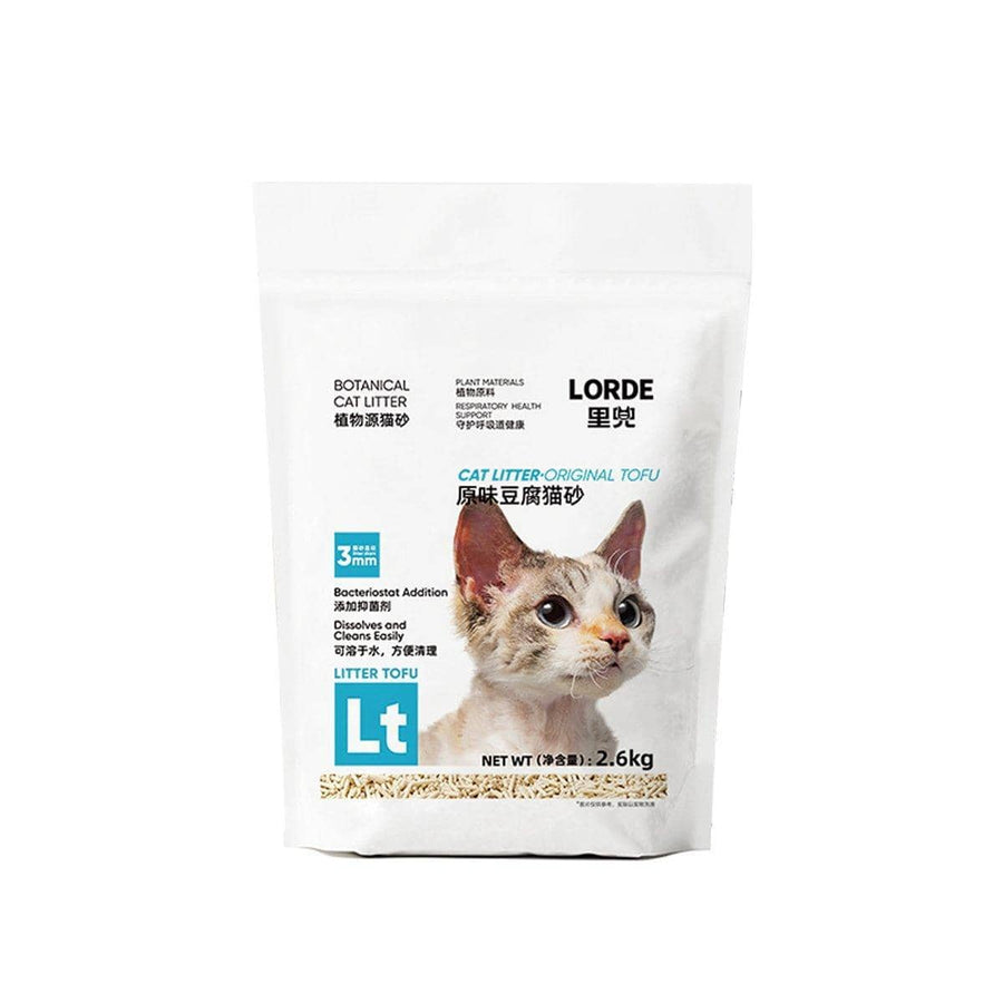 Tofu Corn Cat Litter, Flushable Clumping - 2.6 kg, Pack of 1