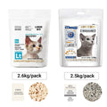 Tofu Corn Cat Litter, Flushable Clumping - 2.6 kg, Pack of 1 - view 5