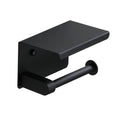 Toilet Paper Towel Rack Storage - Black, 14 x 10 x 9.5cm